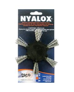 Dico Nyalox 4 In. x 1/4 In. Extra Coarse Flap Brush