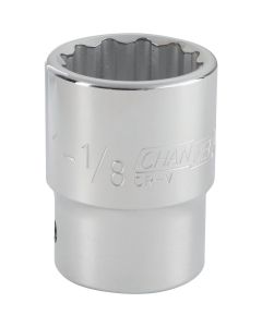 Channellock 3/4 In. Drive 1-1/8 In. 12-Point Shallow Standard Socket