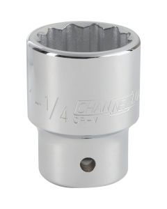 Channellock 3/4 In. Drive 1-1/4 In. 12-Point Shallow Standard Socket