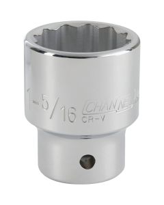Channellock 3/4 In. Drive 1-5/16 In. 12-Point Shallow Standard Socket