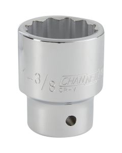Channellock 3/4 In. Drive 1-3/8 In. 12-Point Shallow Standard Socket