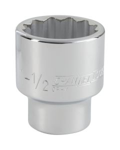 Channellock 3/4 In. Drive 1-1/2 In. 12-Point Shallow Standard Socket