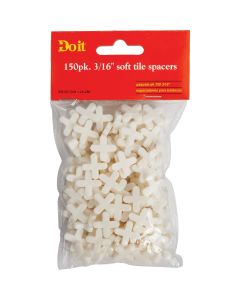 Do it 3/16 In. White Soft Tile Spacers (150-Pack)