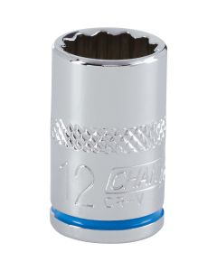 Channellock 3/8 In. Drive 12 mm 12-Point Shallow Metric Socket