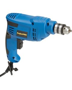 Project Pro 3/8 In. 4.6-Amp Keyed Electric Drill