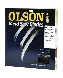 Olson 56-1/8 In. x 3/8 In. 4 TPI Hook Wood Cutting Band Saw Blade