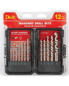 Do it Masonry Drill Bit Set (12-Pieces)