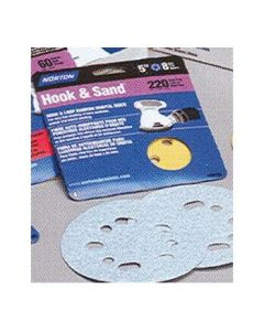 5" Norton 49156 Hook & Sand 8-Hole Sanding Disc, P150-Grit, 4-Pack