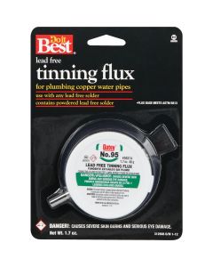 Do it Best No. 95 1.7 Oz. Lead-Free Tinning Flux with Brush, Powdered