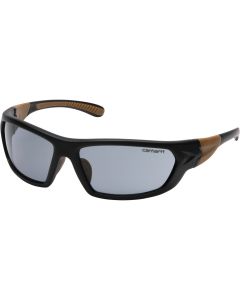 Carhartt Carbondale Black & Tan Frame Safety Glasses with Gray Lenses