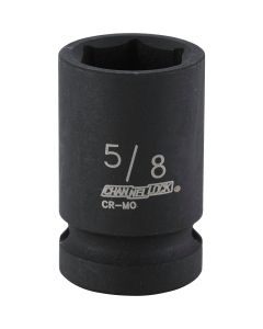 Channellock 1/2 In. Drive 5/8 In. 6-Point Shallow Standard Impact Socket