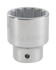 Channellock 3/4 In. Drive 1-9/16 In. 12-Point Shallow Standard Socket