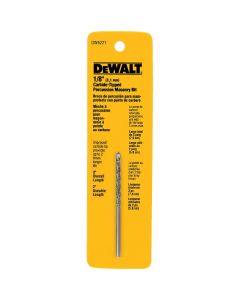 DEWALT 1/8 In. x 3 In. Masonry Drill Bit
