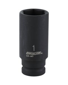 Channellock 1/2 In. Drive 1 In. 6-Point Deep Standard Impact Socket