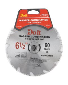 Do it Master Combination 6-1/2 In. 48-Tooth Crosscut/Rip Circular Saw Blade