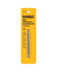 DEWALT Slotted #10 3-1/2 In. 1/4 In. Power Screwdriver Bit