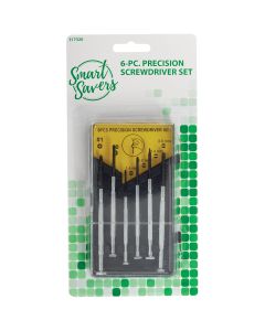 Smart Savers Precision Screwdriver Set (6-Piece)