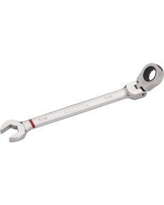 Channellock Standard 7/16 In. 12-Point Ratcheting Flex-Head Wrench