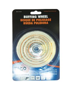 Dico 4 In. x 1/2 In. Spiral Sewn Buffing Wheel