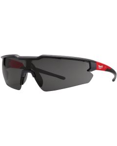 Milwaukee Red & Black Frame Safety Glasses with Tinted Fog-Free Lenses