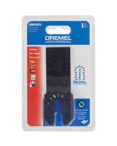 Dremel Universal 1-1/4 In. High Carbon Steel Flush Cut Oscillating Blade