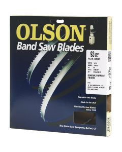 Olson 93-1/2 In. x 1/8 In. 14 TPI Regular Flex Back Band Saw Blade