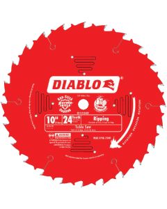 Diablo 10" X 24t Ripping Blade