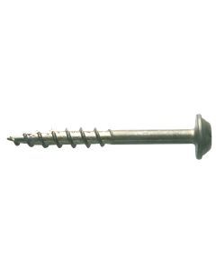 Kreg #8 1-1/4 In. Coarse Maxi-Loc Washer Head Zinc Pocket Hole Screw (100 Ct.)