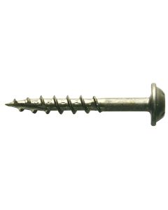 Kreg #8 1-1/4 In. Coarse Maxi-Loc Washer Head Zinc Pocket Hole Screw (1200 Ct.)