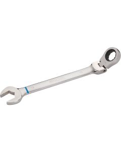 Channellock Metric 19 mm 12-Point Ratcheting Flex-Head Wrench