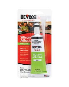 Devcon 1.76 Oz. Clear Silicone Adhesive
