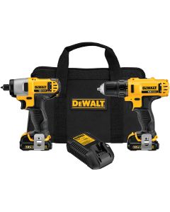 DeWalt XTREME 2-Tool 12 Volt MAX Lithium-Ion Brushless Drill & Impact Driver Cordless Tool Combo Kit