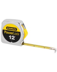 Stanley PowerLock 12 Ft. x 1/2 In. Tape Measure