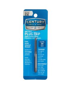 Century Drill & Tool 5.0x0.90 Carbon Steel Metric Tap