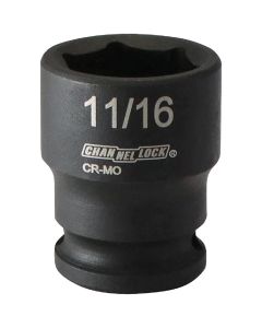 Channellock 3/8 In. Drive 11/16 In. 6-Point Shallow Standard Impact Socket