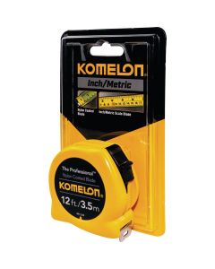 Komelon The Professional 3.5m/12 Ft. Metric/SAE Tape Measure