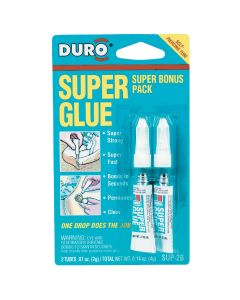 Duro 0.07 Oz. Liquid Super Glue (2-Pack)