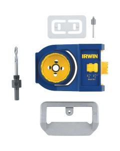 Irwin Bi-Metal Door Lock Installation Kit for Wood and Metal Doors