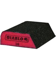 Diablo 2-1/2 In. x 4 In. x 1 In. 36 Grit (Ultra Coarse) Dual-Edge Sanding Sponge