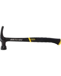 Stanley FatMax Anti-Vibe 28 Oz. Milled-Face Framing Hammer with Steel Handle
