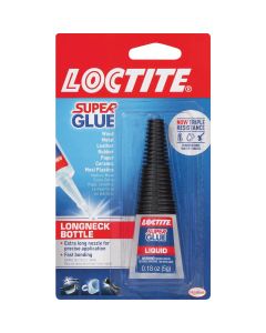 LOCTITE 0.18 Oz. Liquid Super Glue with Longneck Bottle