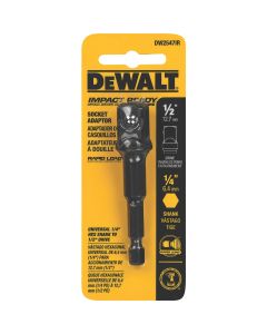 DEWALT 1/2 In. x 2 In. L. Socket Adapter