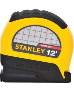 Stanley LeverLock 12 Ft. Tape Measure