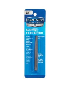 Century Drill & Tool #3 Straight Flute Screw Extractor