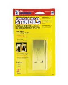 CH Hanson 2 In. Letter Stencil Set (32 Piece)