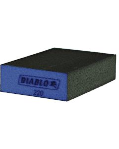 Diablo 2-1/2 In. x 4 In. x 1 In. 220 Grit (Ultra Fine) Flat Edge Sanding Sponge
