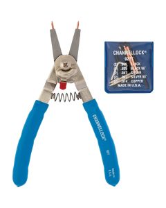Channellock 8 In. Snap Ring Pliers with Straight Tip/90-Degree Bend Tip