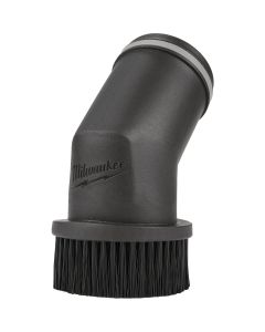 Milwaukee 1-7/8 In. Black Plastic Round Vacuum Brush