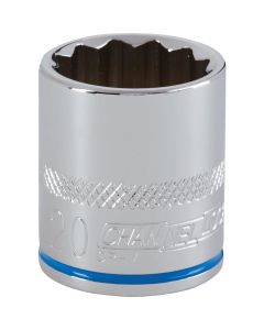 Channellock 3/8 In. Drive 20 mm 12-Point Shallow Metric Socket