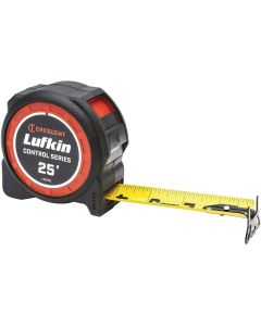 Crescent Lufkin Command Control Series 1-3/16 In. x 25 Ft. Tape Measure with Yellow Blade